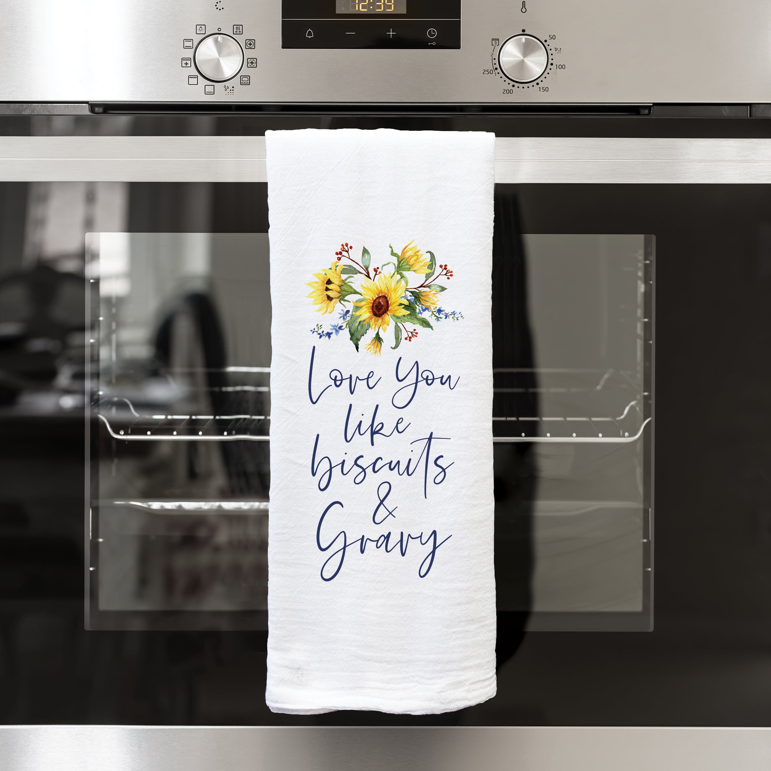 Funny Fall Custom Kitchen Tea Towels