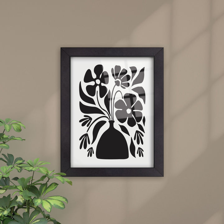 Floral Vase Framed Art