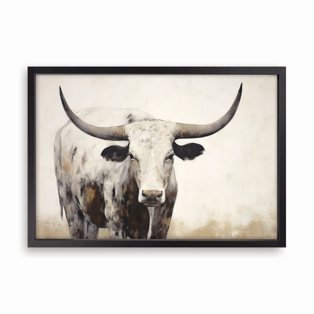 Longhorn Framed Art