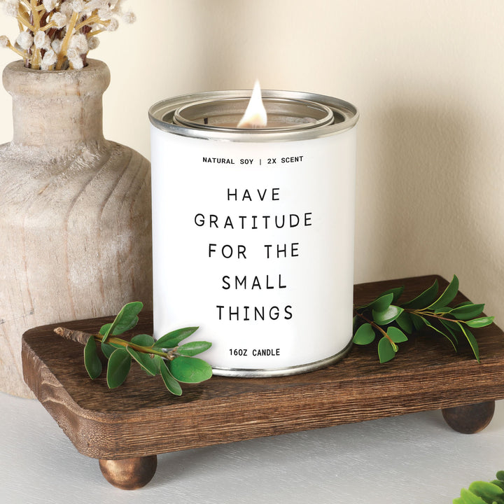 **Have Gratitude For The Small Things Candle