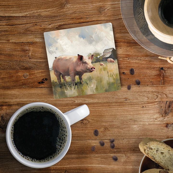 Pigs Coaster