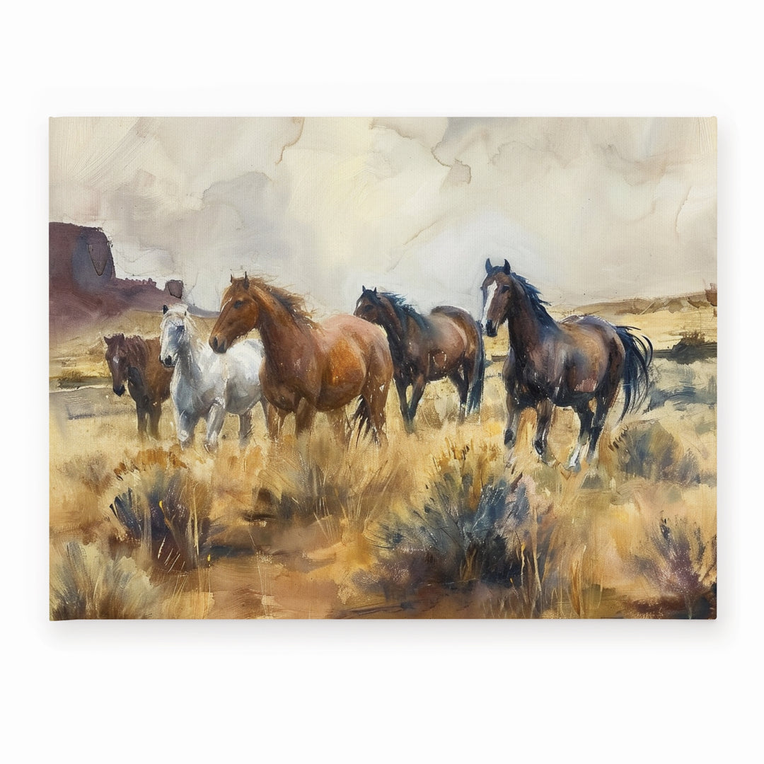 Horses Canvas