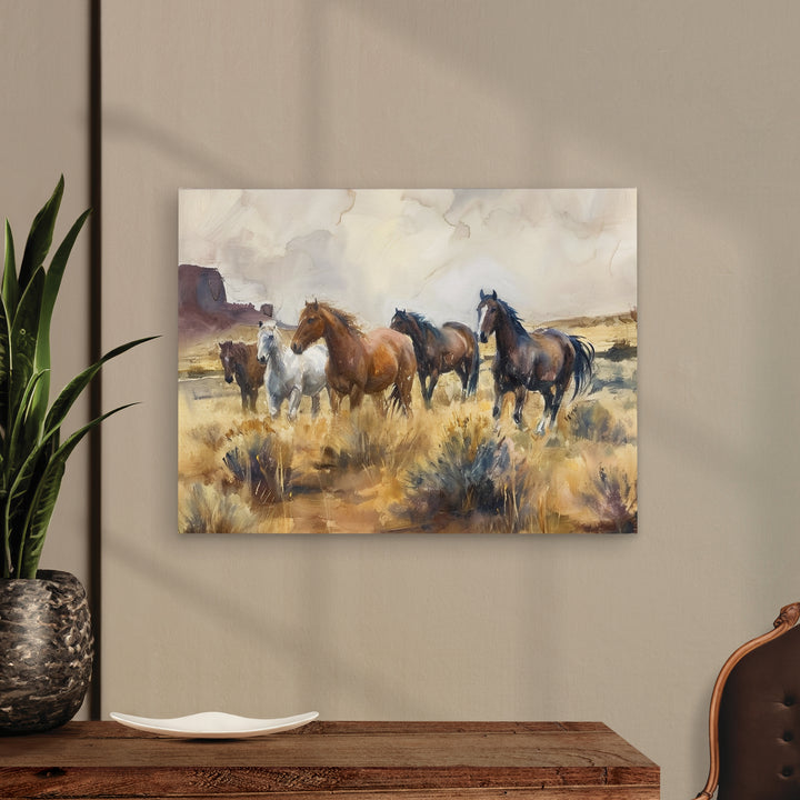 Horses Canvas