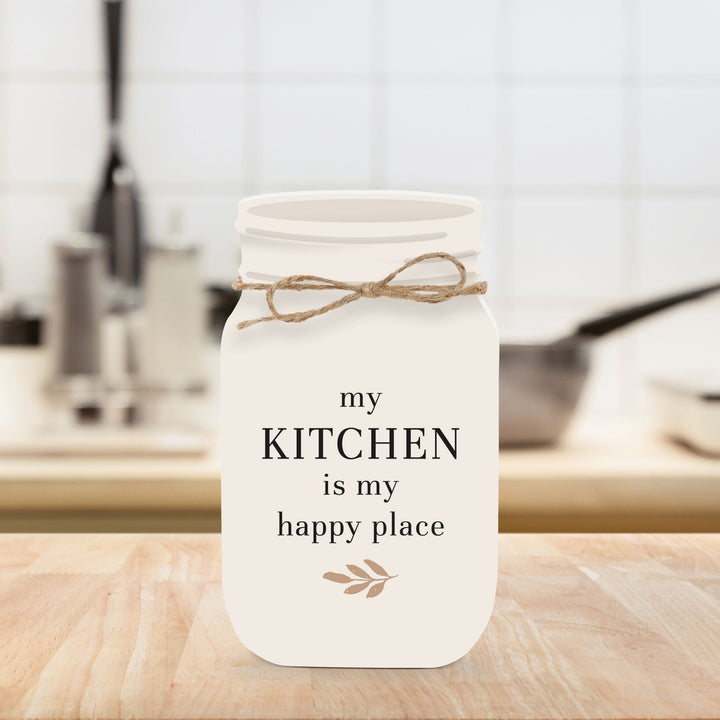 My Kitchen Is My Happy Place  Shape