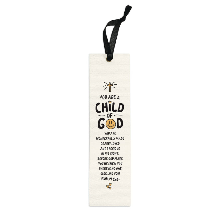 You Are A Child Of God Linen Bookmark