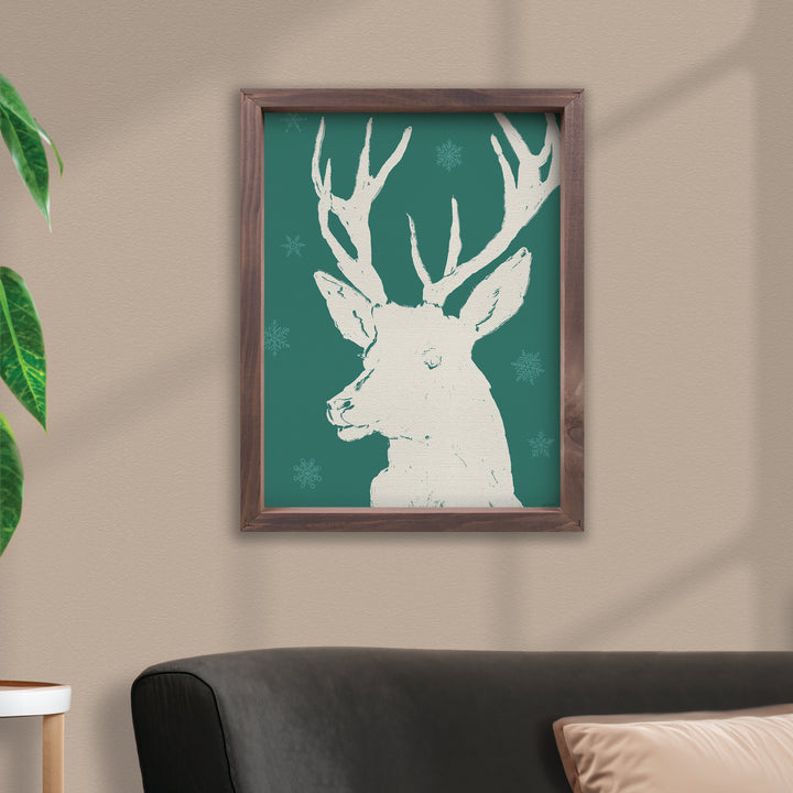 Reindeer Framed Art