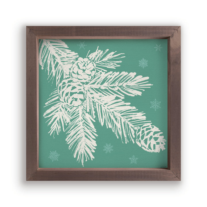 Pine Branch Framed Art