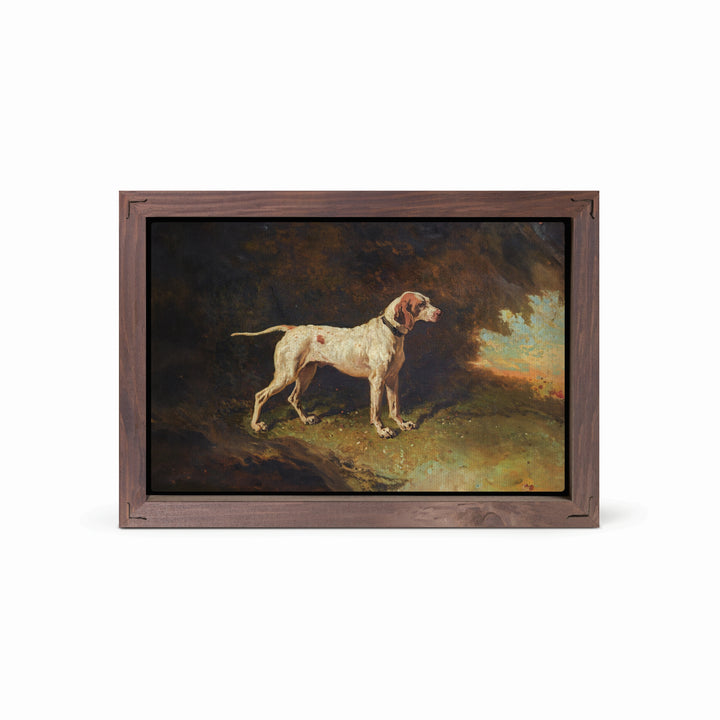 Dog Framed Linen