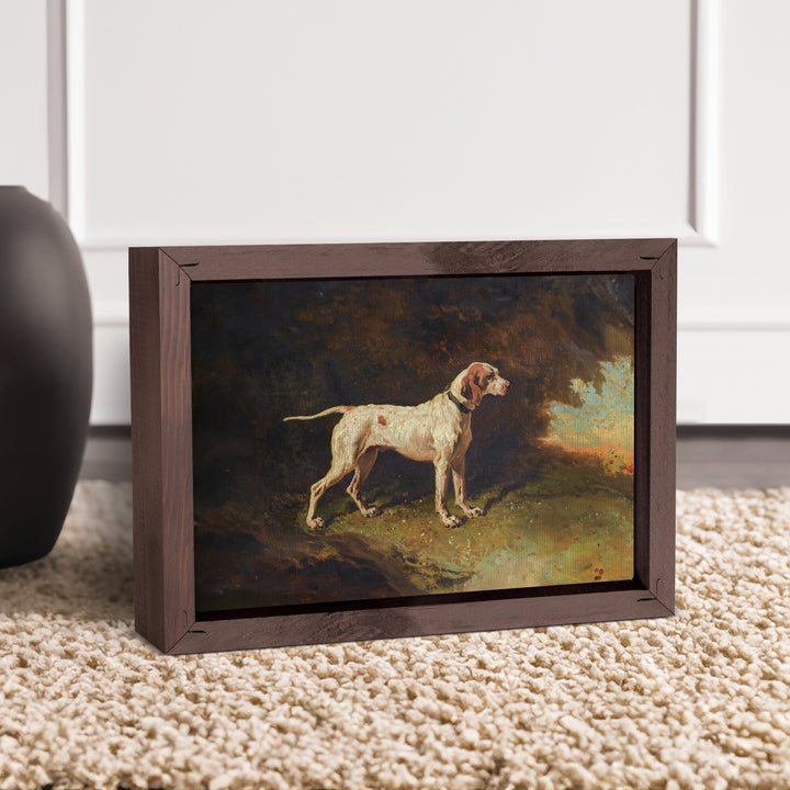 Dog Framed Linen