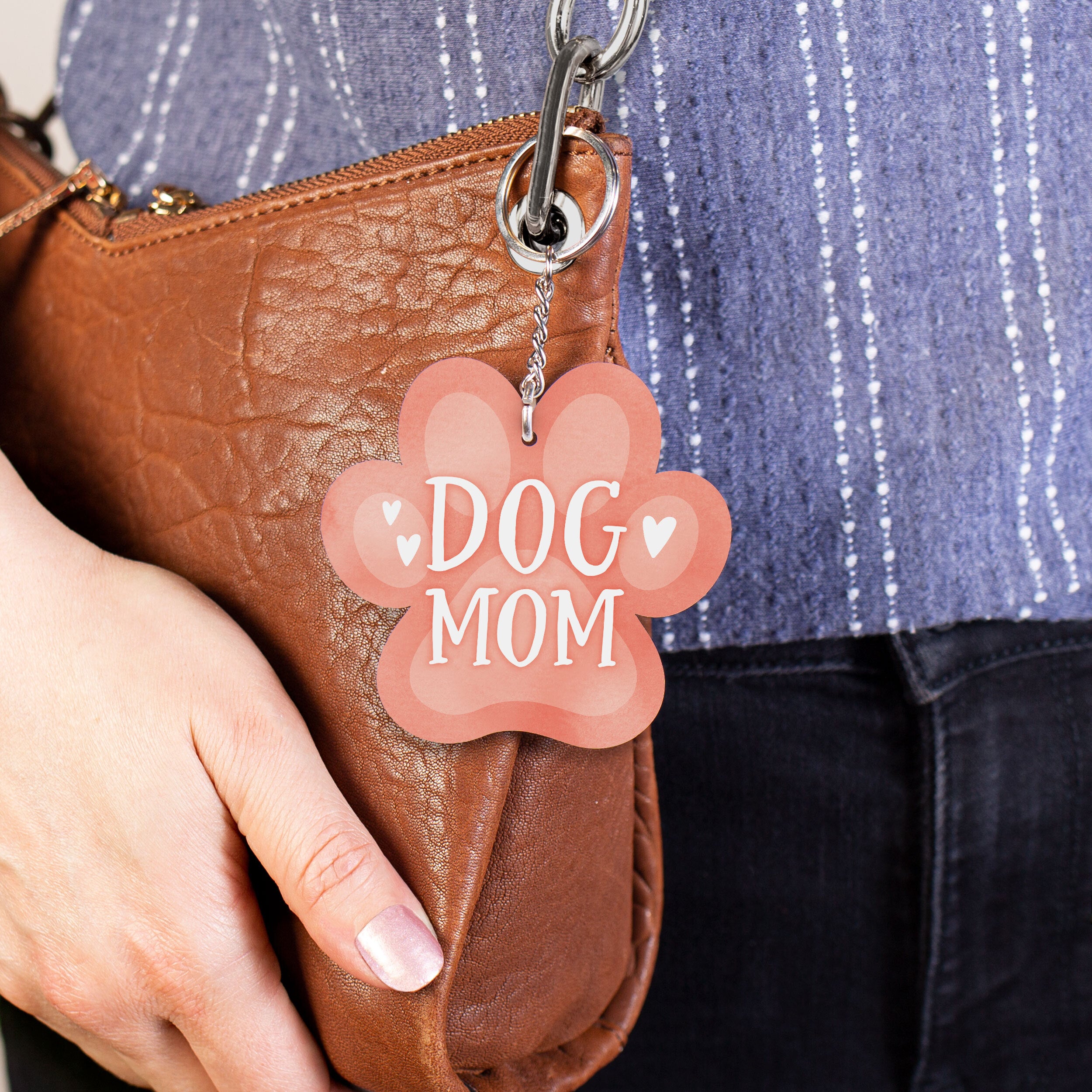 Dog Mom Key Chain