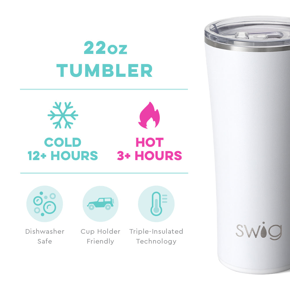 Personalized SWIG Tumbler with handle  Custom Tumbler with Silicone S -  The White Invite