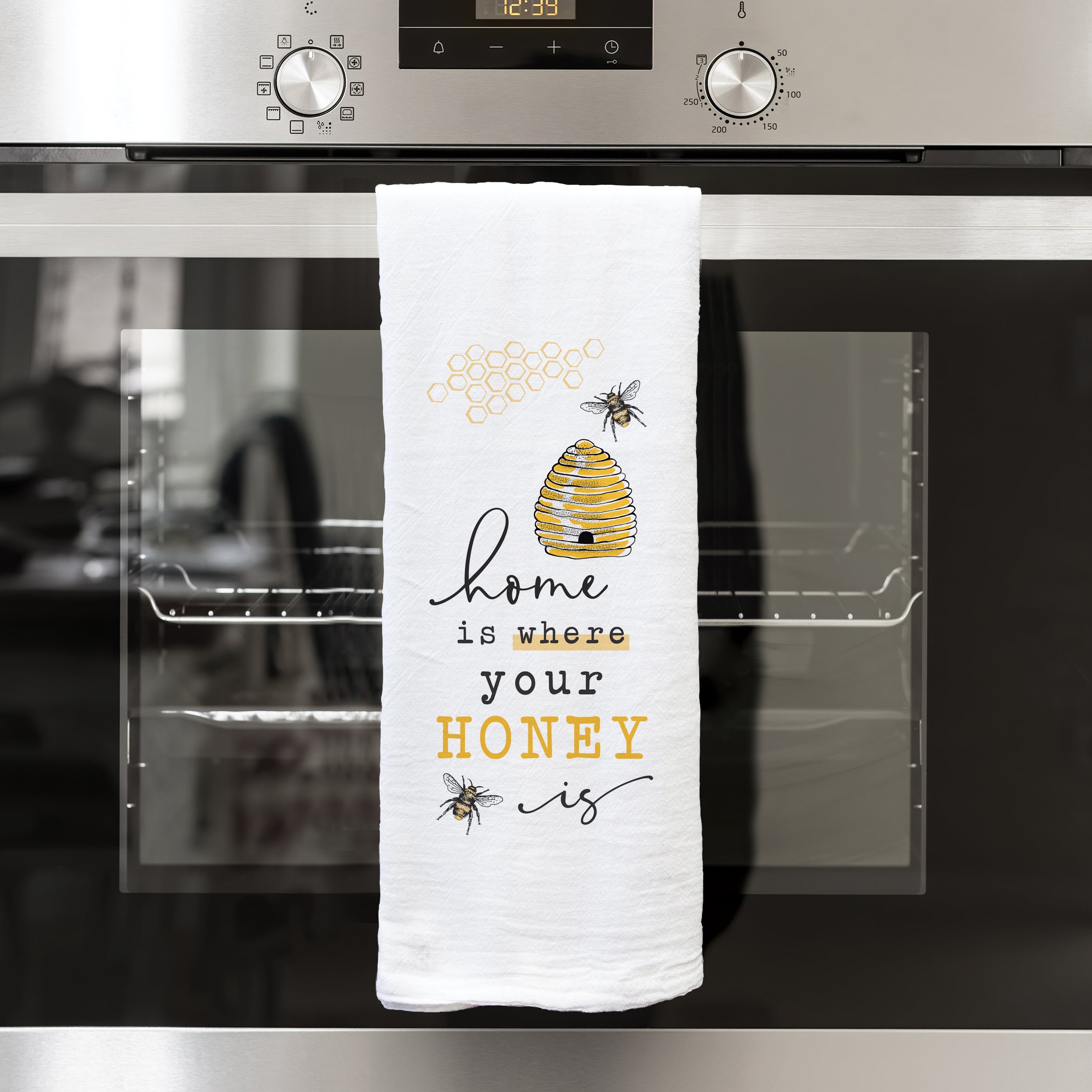 Welcome to our hive Kitchen Towels, Funny Kitchen Towel, Hand