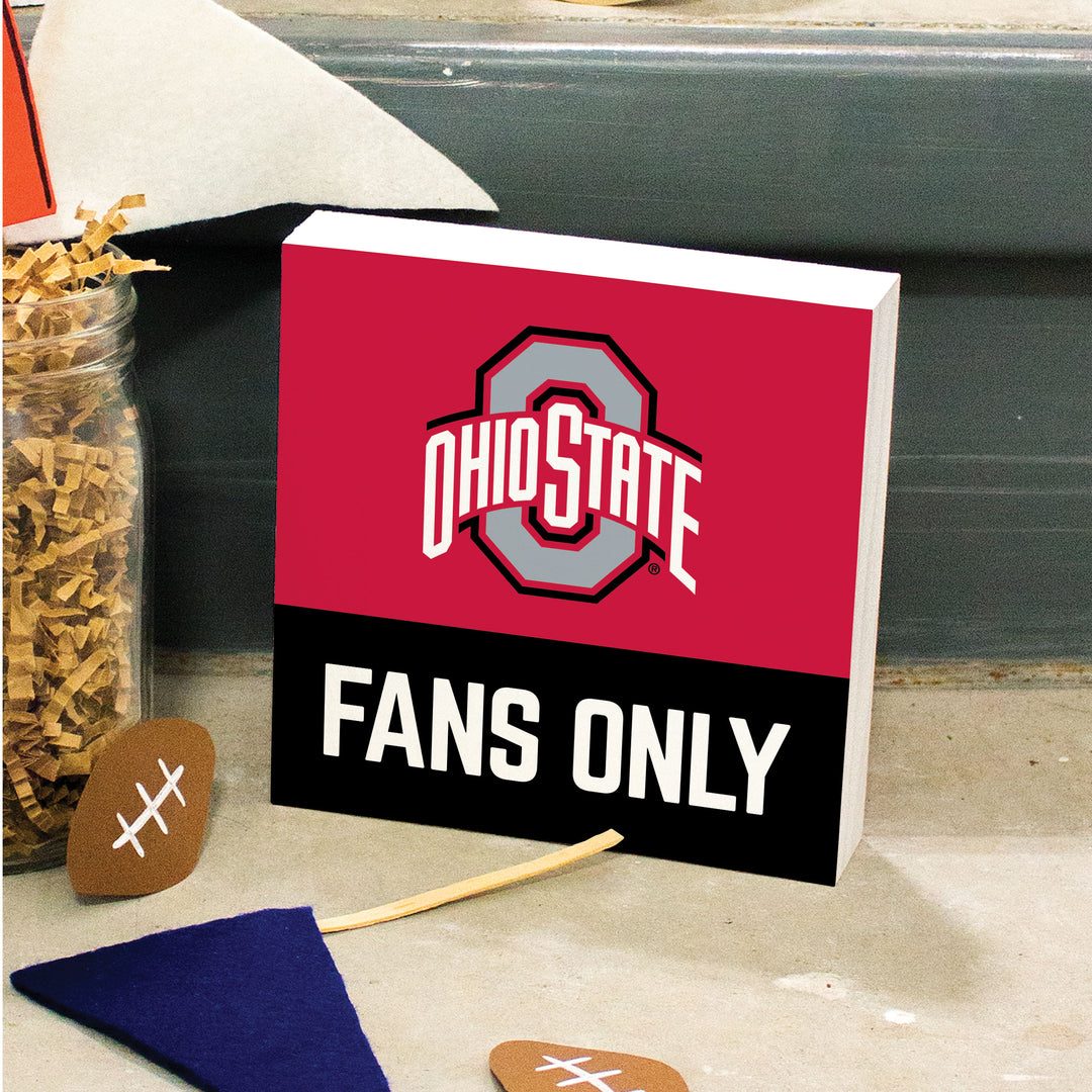 *Fans Only - The Ohio State University Word Block