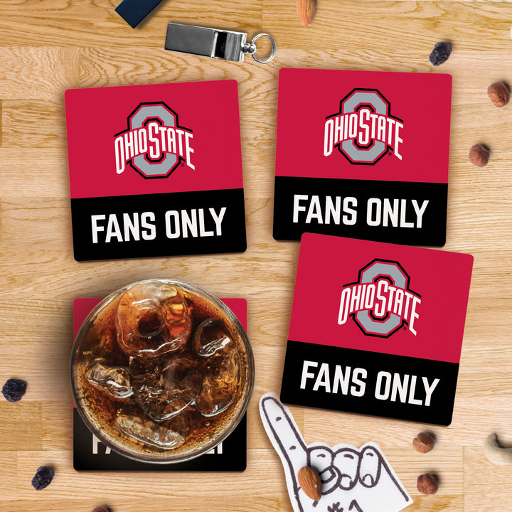 *Fans Only - The Ohio State University Ceramic Coasters
